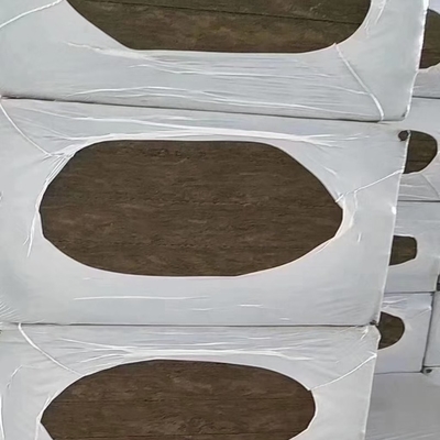 Modern Square Rock Wool Insulation Materials Fire-Resistant and Heat-Insulating Made with Black Glass Fiber-from Manufacturer