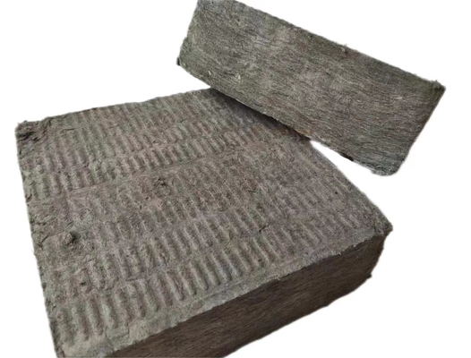 Manufacturer's 2-Hour Fire Resistance Black Rock Wool Board Square Glass Fiber Tissue for Smoke Exhaust Ventilation Fire