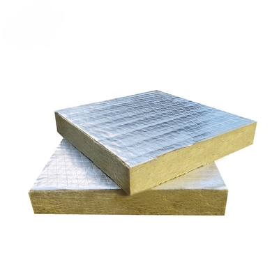 Modern 100mm Hydrophobic Acid Alkali Resistance Rock Wool Board 1.8 Heat Glass Fiber Chinese Manufacturer's Square Shape
