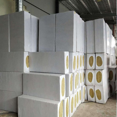 High Temperature Resistant 500C Insulated Rock Wool Board Modern Square Design High Quality Rock Wool Insulation Material