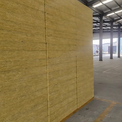 ISO Certified High-Density Rock Wool Board Square Thermal Insulation for Building Wall Roof Modern Industrial Glass Fiber