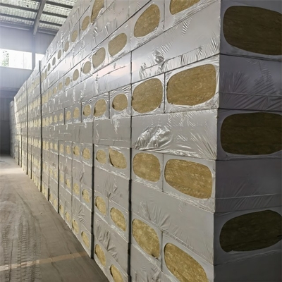 ISO Certified High-Density Rock Wool Board Square Thermal Insulation for Building Wall Roof Modern Industrial Glass Fiber