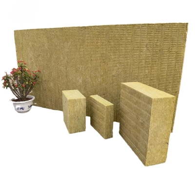A1 Modern Fireproof Rock Wool Insulation Board 600°C Heat Resistant Square Sheet for Warehouse Bedroom Kitchen Use
