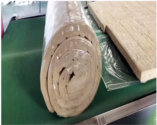 High Quality, High-density, High-temperature Resistant Rock Wool Insulation Material, Popular Rock Wool Roll Felt