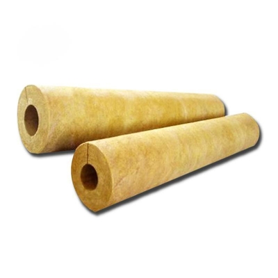 Modern Design Rock Wool Tube Shell Fireproof Rock Wool Insulation Pipe with Aluminum Foil