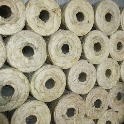 High-Density Rock Wool Fire Insulation Pipe Shell Aluminum Foil Veneer Insulation Sheet with Fire Rating A1