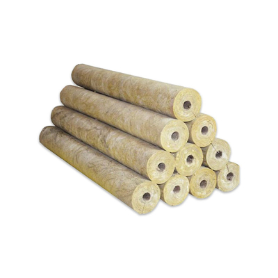 High-Density Rock Wool Fire Insulation Pipe Shell Aluminum Foil Veneer Insulation Sheet with Fire Rating A1