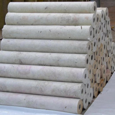 High-Density Rock Wool Fire Insulation Pipe Shell Aluminum Foil Veneer Insulation Sheet with Fire Rating A1