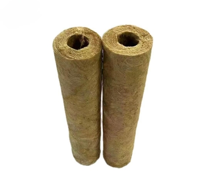 Rock Wool Aluminum Foil Insulation CE Certified Pipeline Insulation and Heat Resistance 500C Fire Resistant Rock Wool Tube