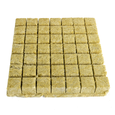 Modern 200x200x200mm Agricultural Soilless Rock Wool Planting Blocks Heat Insulation Material Hydrophobic Surface for Warehouses
