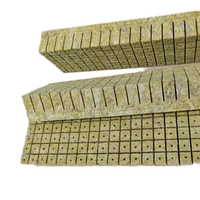 Modern 150mm Basalt Sheet Rock Wool Hydroponic Growing Medium Heat Insulation Material for Plant Seedling Cultivation