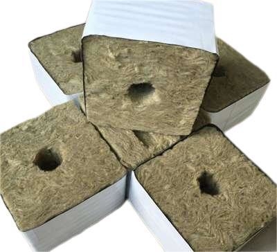 Modern 150mm Basalt Sheet Rock Wool Hydroponic Growing Medium Heat Insulation Material for Plant Seedling Cultivation