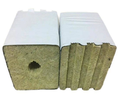 Modern 150mm Basalt Sheet Rock Wool Hydroponic Growing Medium Heat Insulation Material for Plant Seedling Cultivation