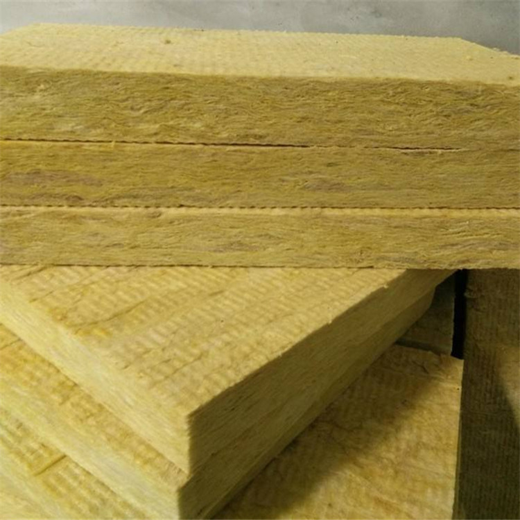 High Temperature Resistant 500C Insulated Rock Wool Board Modern Square Design High Quality Rock Wool Insulation Material