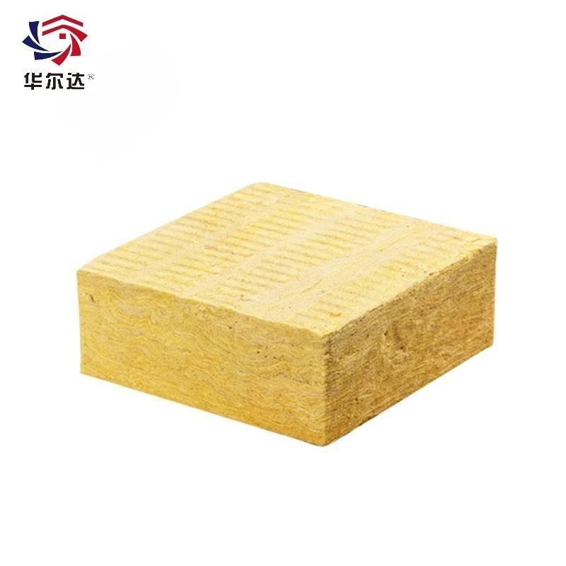 ISO Certified High-Density Rock Wool Board Square Thermal Insulation for Building Wall Roof Modern Industrial Glass Fiber