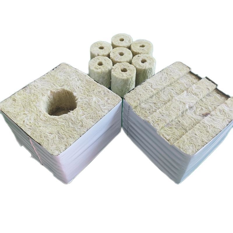 Modern 150mm Basalt Sheet Rock Wool Hydroponic Growing Medium Heat Insulation Material for Plant Seedling Cultivation